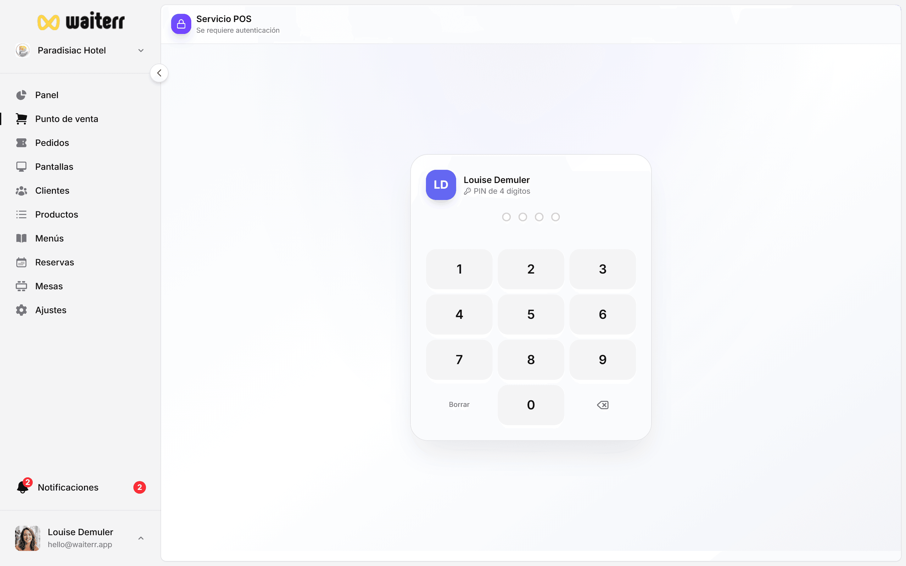 Waiterr Manager — offline sync